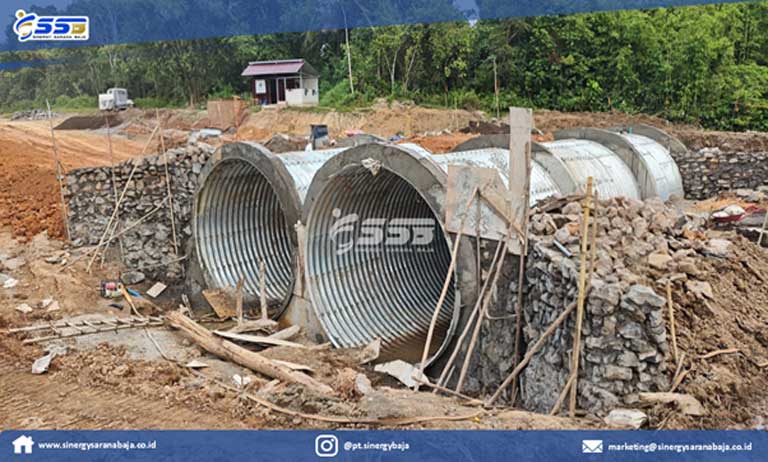 Sinergy Sarana Baja, Pipa Baja Bergelombang